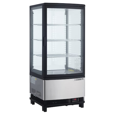 Maxx Cold Merchandiser, Single Door, Countertop/Floor 3 CUFT MECR-31D